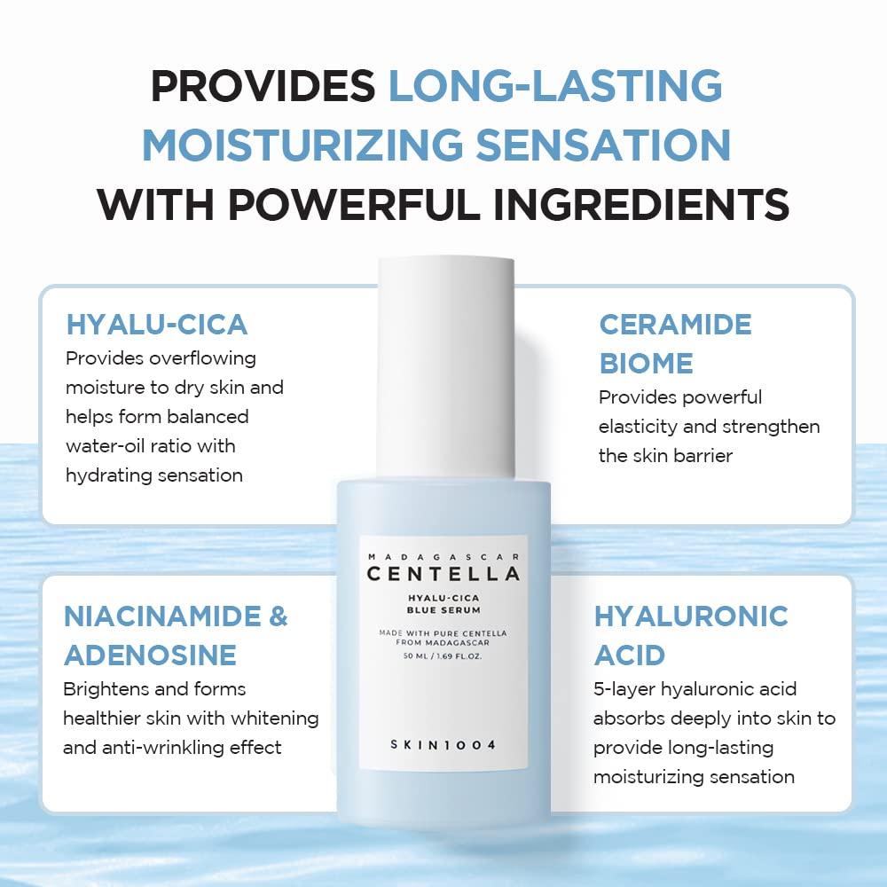 [MINI] SKIN1004 Hyalu-CICA Blue Serum 30ML
