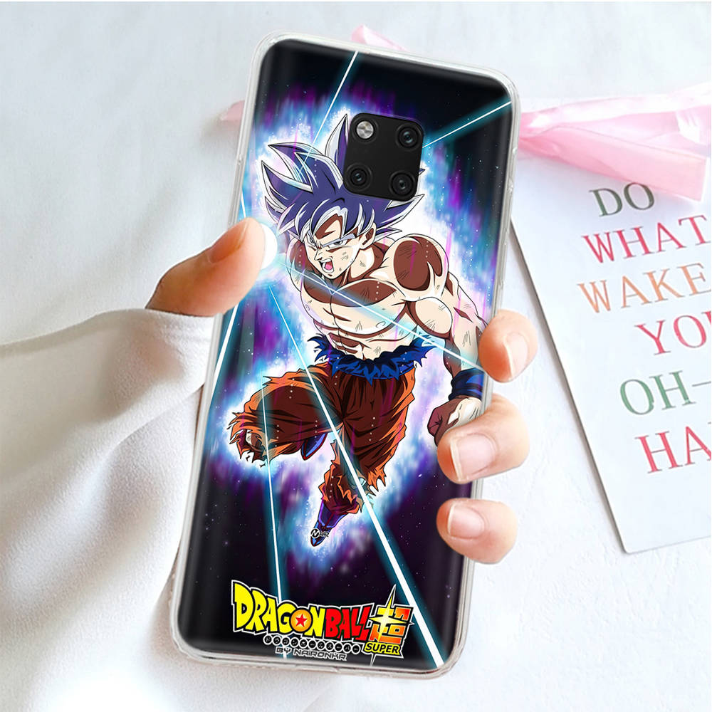 JW55 Dragon Ball Z Transparent Case for Samsung A04 A14 A23 M33 M53 Realme 10 9 C35 C55 VIVO Y02 X80 Infinix Hot 30 Note 11 Tecno Spark 8P Pro
