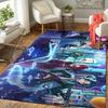 1Pc Fantasy Anime Adventure Rug, Office Carpet Indoor Outdoor Doormat, Non-Slip, Comfortable, Living, Christmas Halloween, Xmas Gift S1825