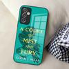 Acotar A Court of Mist and Fury Phone Case for Samsung S24 Ultra S23 S22 S20 Fe S21 Plus Galaxy A54 A34 A24 A53 Glass Cover