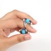 Stress Relief Metal Fidget Cube Keychain with Bicycle Chain