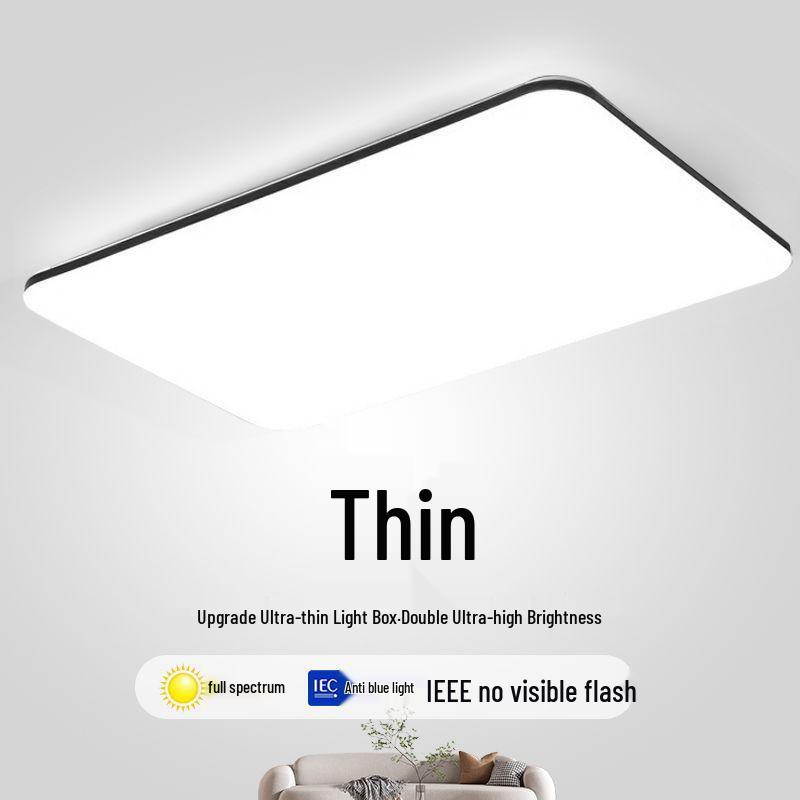 2025 Modern Minimalist LED Ceiling Light for Living Room, Bedroom, Study & Balcony - Super Bright