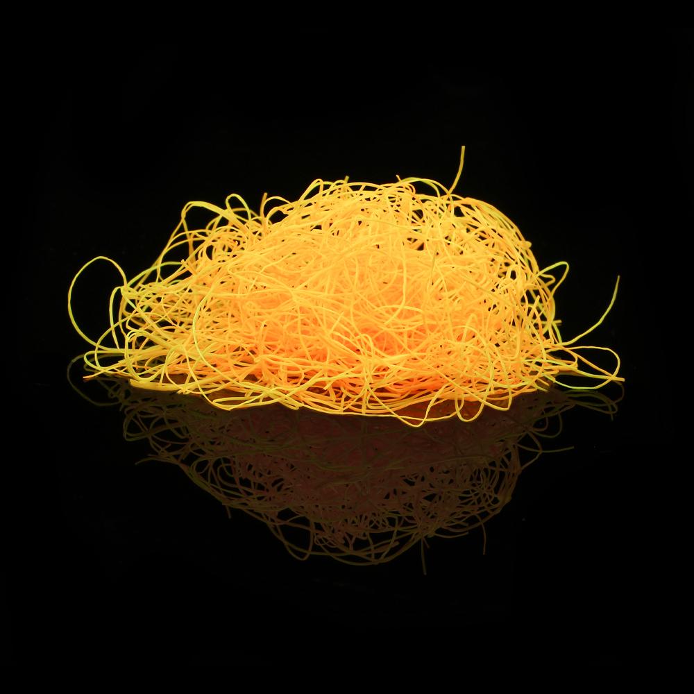 Bimoo 2g/pakk Ultra Fine Silikon Flutter Ben Dub Gummi Ben Stonefly Nymph Tørr Våtfluer Leg Kropp Flue Binding Materiale