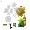 Sunflower Bubble Machine for Car Automatic Bubble Blower with Remote Control Fun Swing Dance Bubble Maker with Colorful Lighting for Parties Events