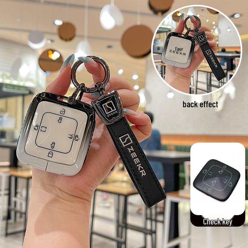 2025 Zeekr 001 Key Cover, Model 7X Car 009 Metal Shell 007GT