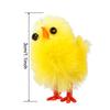 60pcs Easter Chick Surprise Toy for Filling Easter Egg Easter Party Favor Egg Hunt Supplies Kids Gift Stuffed Chicken