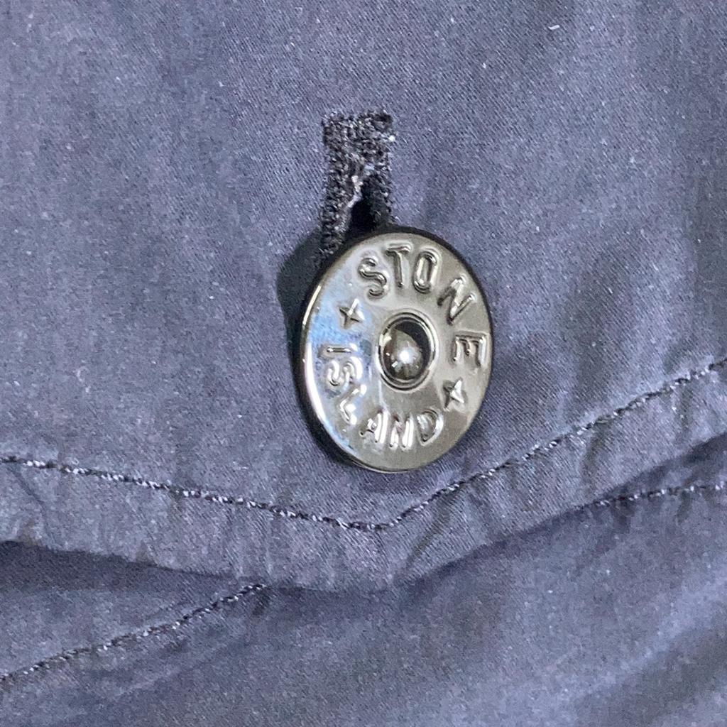 STONE ISLAND [Domestically Authorized] 751541131 DAVID LIGHT-TC WITH MICROPILE Cargo Pocket Hooded Jacket Jacket M NavyUsed