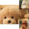 Adorable Teddy Dog Plush Toy Cute Sitting Puppy Doll For Girls Soft And Cuddly