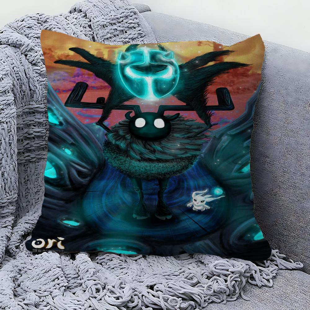 Ori And The Blind Forest Cushion Cover Inches Farmhouse Decor Home Throw Pillow Covers For Couch Decorations
