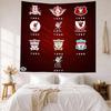 Liverpool Football Club Wall Decor Tapestry Art For Pet Memorial Birthdaywedding Party Backdrop Family Gift