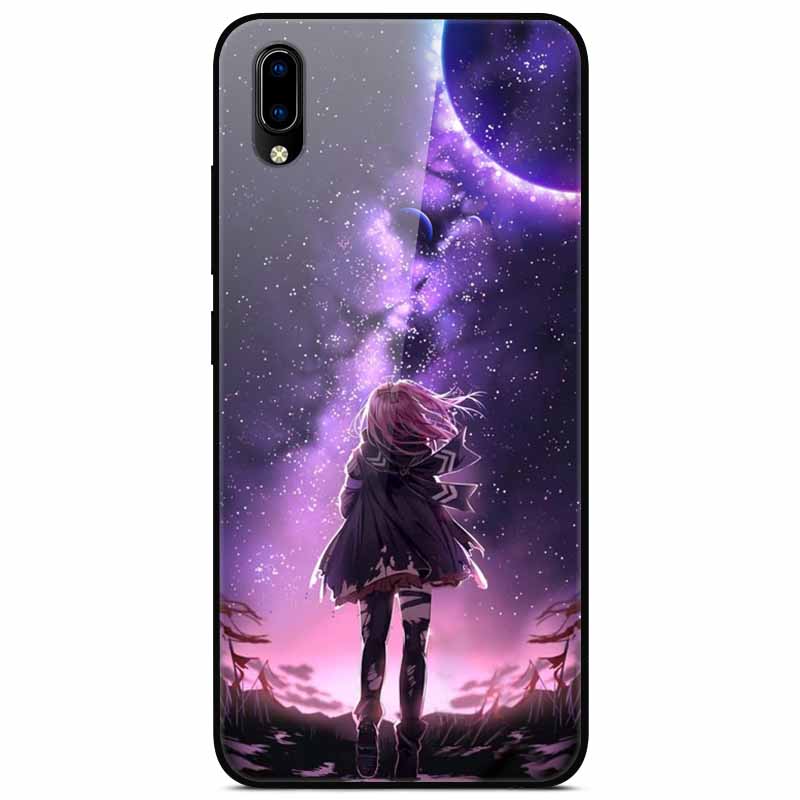 Für vivo V17 Hüllen V17 Pro Gehärtetes Glas Harte Rückseite Für Vivo V15 Pro Handyhülle Coque Für Vivo X50 Pro Lite Hülle X 50Lite