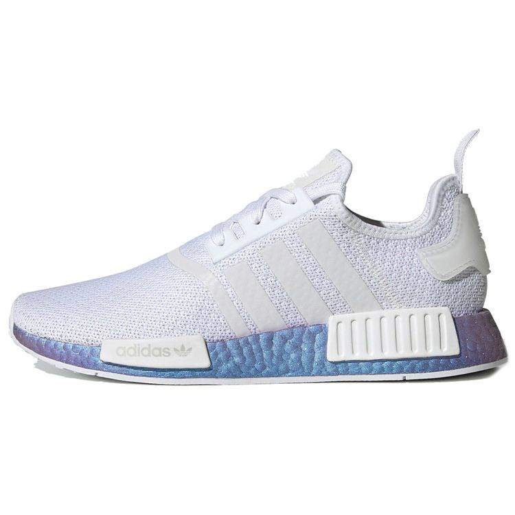 

Кроссовки унисекс adidas NMD_R1 Metallic Blue Boost Серый серебристо-металлик Cloud-White FV5344