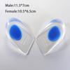 Relieve Foot Pain Heel Inserts Shoe Pad Gel Insole Heel Cushion Silicone