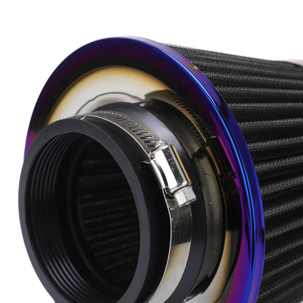 Car     Filter 3inCelsius76mm High Performance Washable Reusable Cone   Accessory