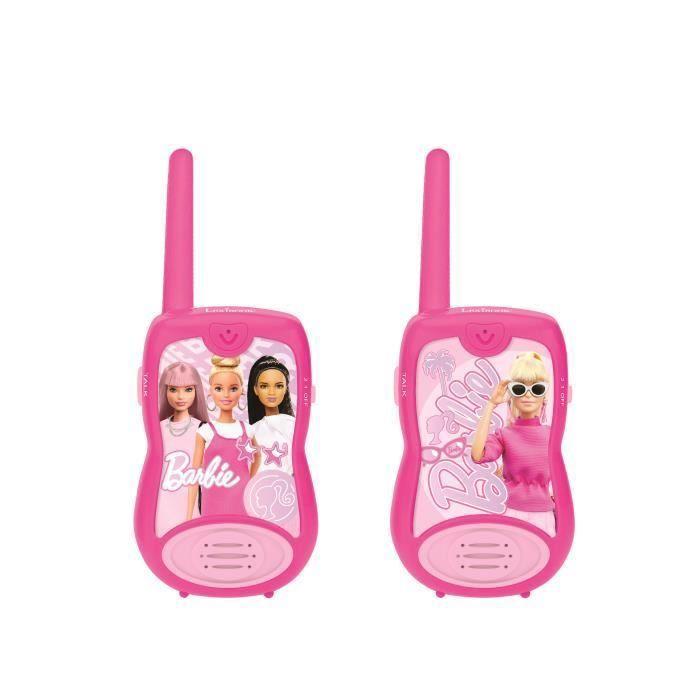Talkies-Walkies Barbie - LEXIBOOK - Portée 200m - Rose - Pour Enfant