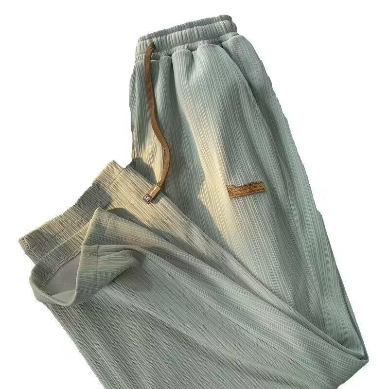 2024 Men's Korean Style Loose Casual Wide-Leg Summer Pants