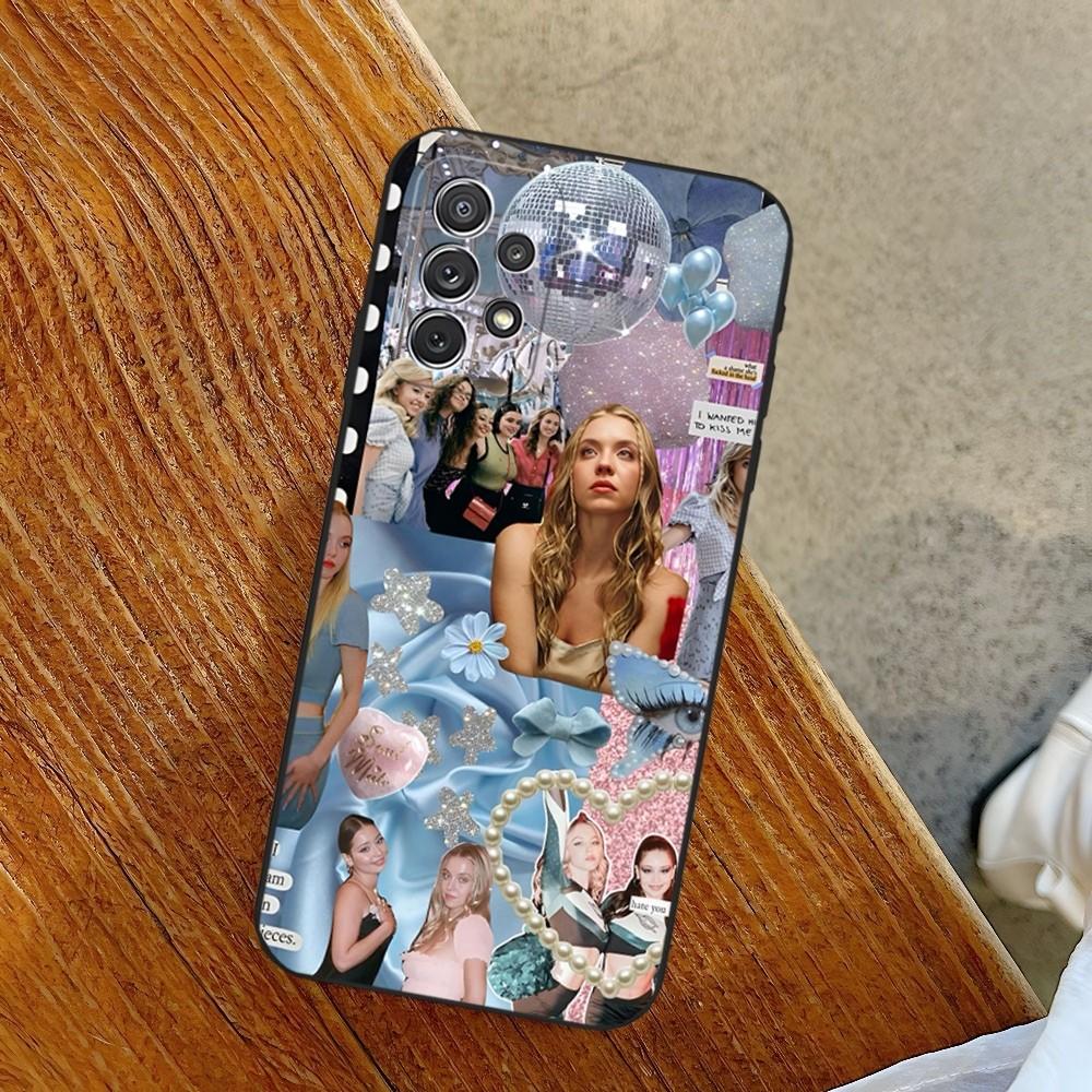 

Чохол для телефону Euphoria Sydney Sweeney для Sumsung Galaxy S24 S23 S22 S21 S20 A24 A34 A54 A53 N20 M54 Fe Plus Ultra samsung a244g