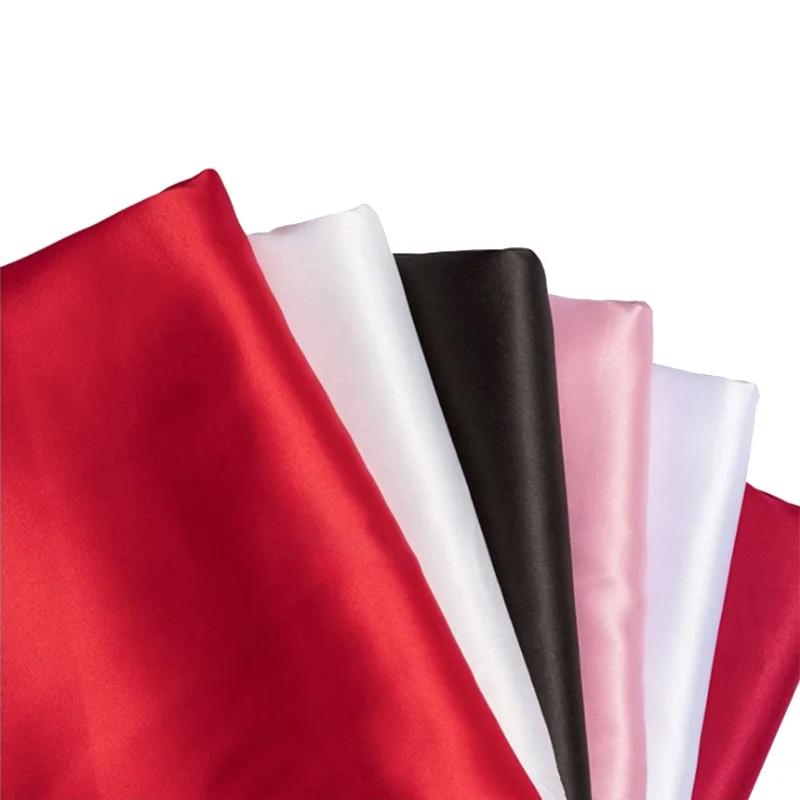 4 Packs Satin Tablecloth Overlay Table Cover Rectangle Bright Smooth Fabric Table Decoration for Wedding Banquet Party Events