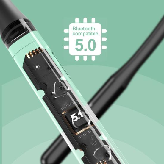 Bluetooth-compatible Earphone Magnetic Handsfree Wireless Neckband Clear Calls Headphone Sport Stereo Headset