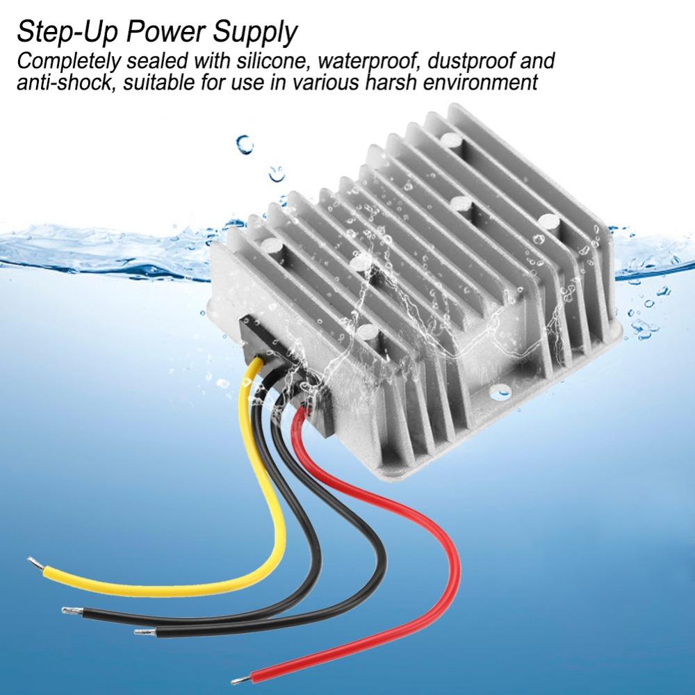 Durable 12V To 24V DC-DC Boost Converter 5A 120W Step Up Converter DC Converter Golf Cart