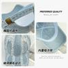 Vintage distressed baseball cap for women in autumn and winter, Korean style versatile small-face duckbill cap, street fashion hat for men