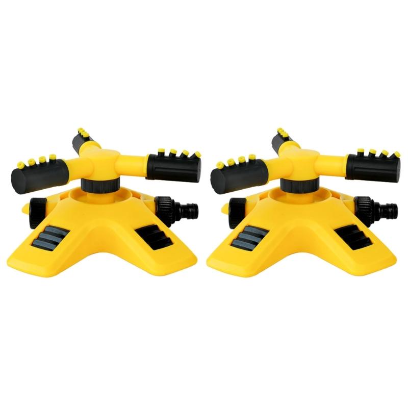 

360 Degree Automatic Rotating Garden Water Sprinkler Quick Rotating Nozzle Adjustable Garden Yard Irrigation Supplies