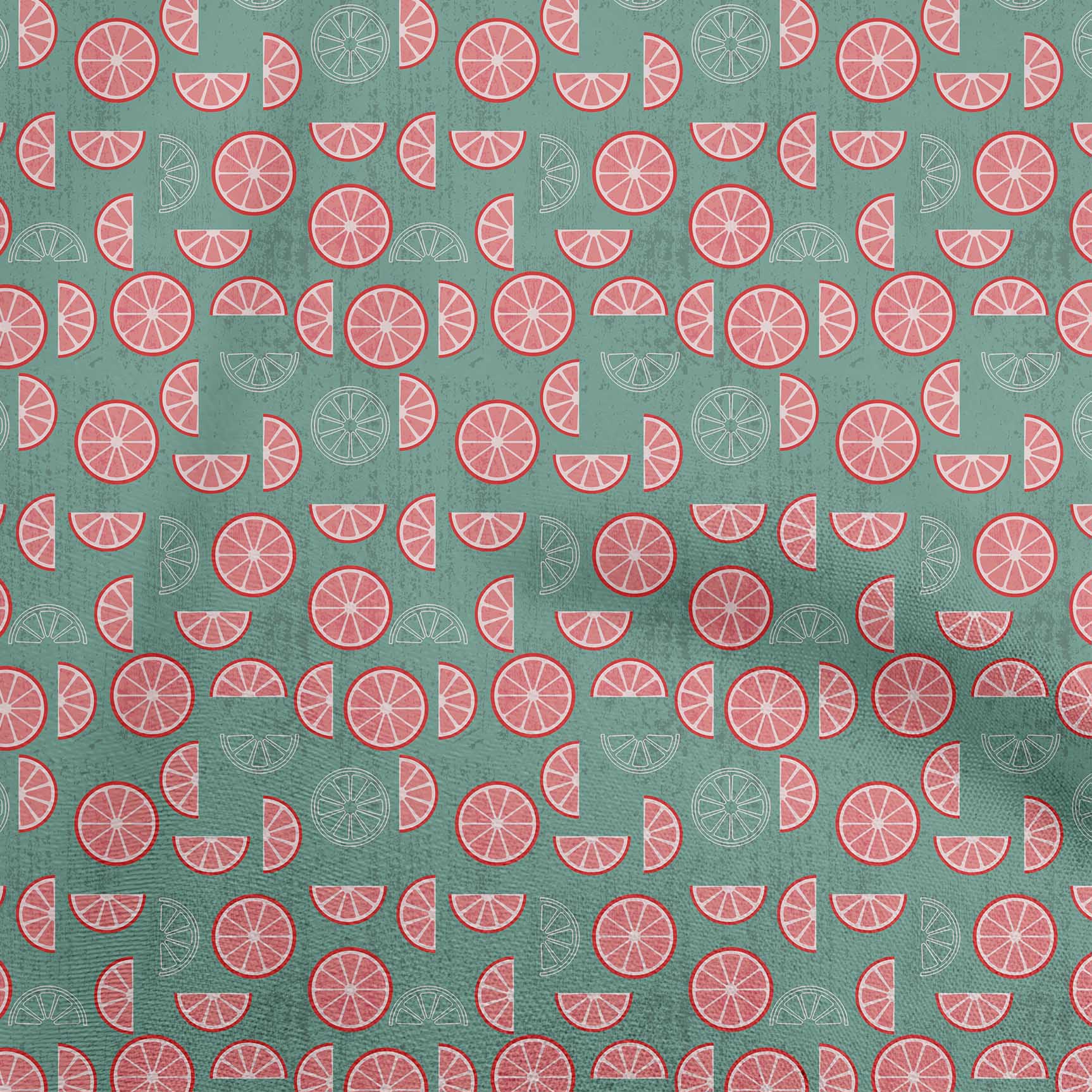 

OneOone Cotton Flex Light Green Тканина Lemon Quilting Тканина для шиття з принтом у дворі 40 дюймів 42 Inch Wide - Viscose Chiffon кольору морської хвилі