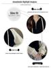 Plus Size Women's Color Block Hoodie with Patchwork Raglan Sleeves - Autumn/Winter 2025 Korean Style Zippered Hooded Top