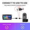 HD Dash Cam Car USB Android ADAS DVR Special for Multimedia Player Camera Video Recorder Reverse Vision Hidden Lens Zinc Alloy