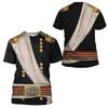T-shirt Jongens en Meisjes 3D Geprinte Tops Beroemd Historisch Figuur Napoleon Bonaparte Kleding