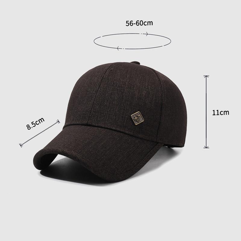 Middle-Aged and Elderly Cap Men's Spring Autumn Baseball Cap Father Cap