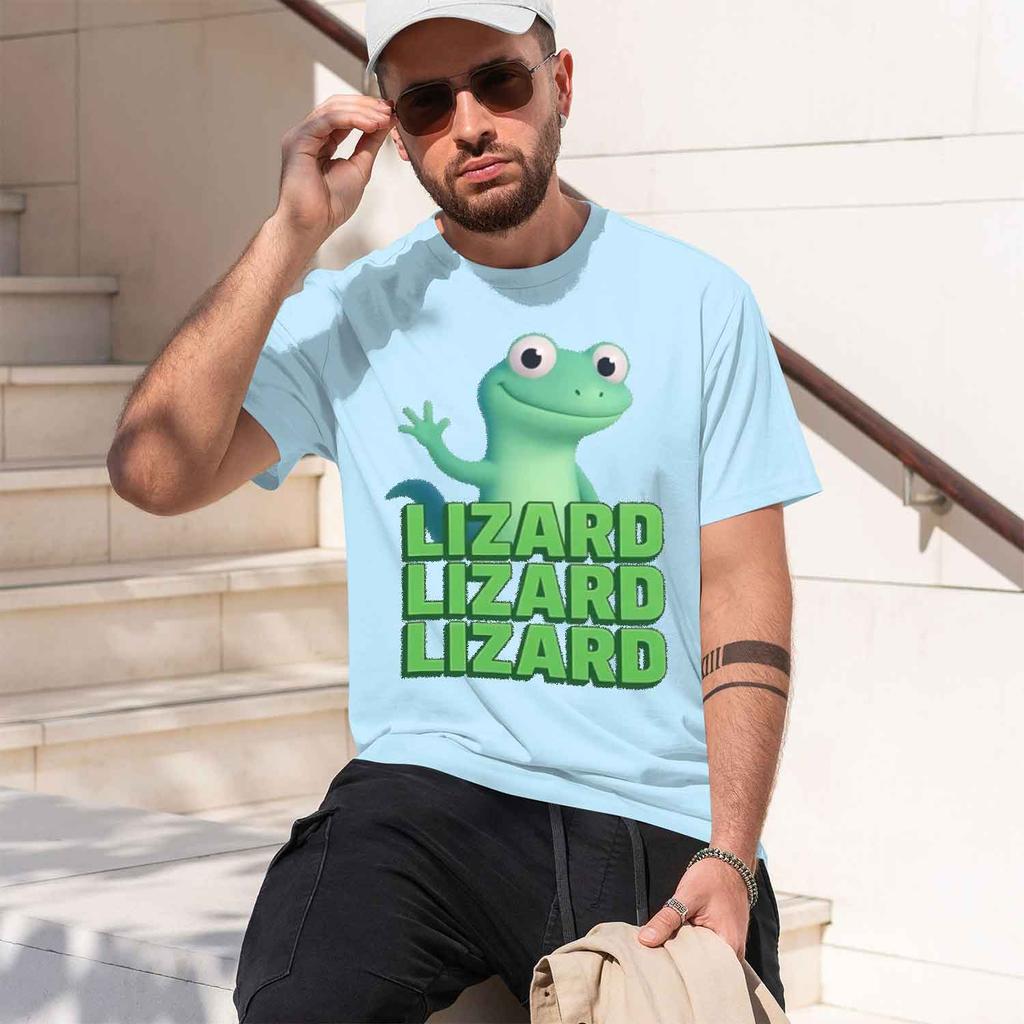 Lizard Lizard Tshirt For Unisex Unisex Funny Weirore Y2k Clothes Casual Loose Short Sve T Shirt Round Ne S 2026 New Model Shortsle