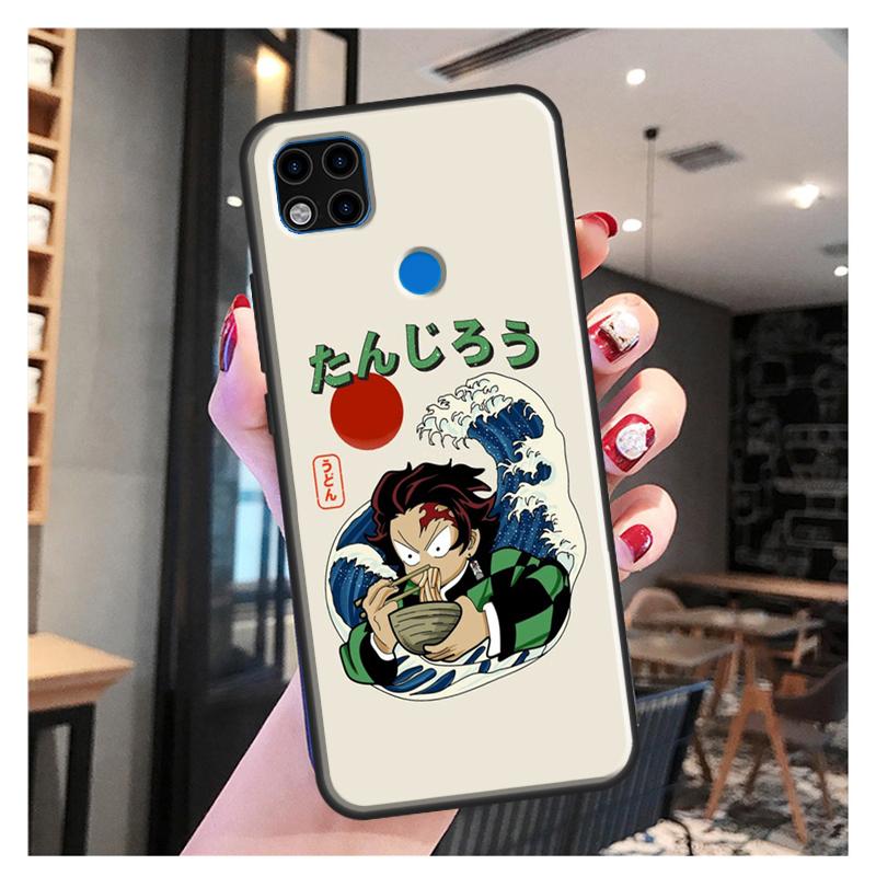 Demon Slayer Kimetsu no Yaiba Funda For Xiaomi Redmi Note 10S 9S 8T 9 Note 10 Pro Note 11 Pro Redmi 9C 9A 9T Soft Case