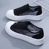 New Women's Thick-soled Breathable Shoes with Hollowed-out Thin Design Versatile Casual Sports Board Shoes