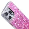 For iPhone 16 Pro Max Case Compatible with MagSafe Glitter Sequin Epoxy TPU+Acrylic Phone Cover