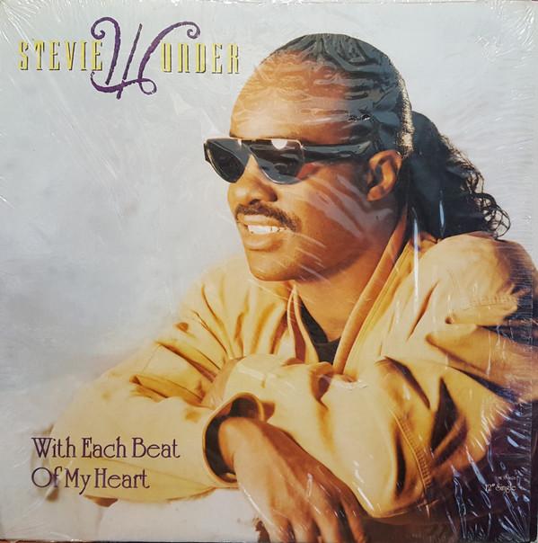 

12inch Record STEVIE WONDER With Each Beat Of My Heart MS4626 Motown 1987 Canada SoulFunk Used