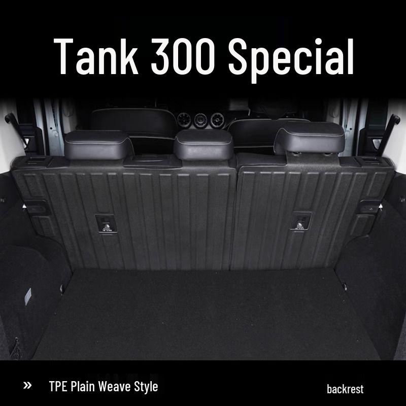 2024 Tank 300 Trunk and Tail Mat – TPE Interior Decoration Accessories