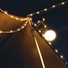 8/10M Camping Fairy Light IP44 Waterproof High Brightness LED Magnetic USB Rechargeable Portable Outdoor Tent Decoration Ambient Lamp Strip