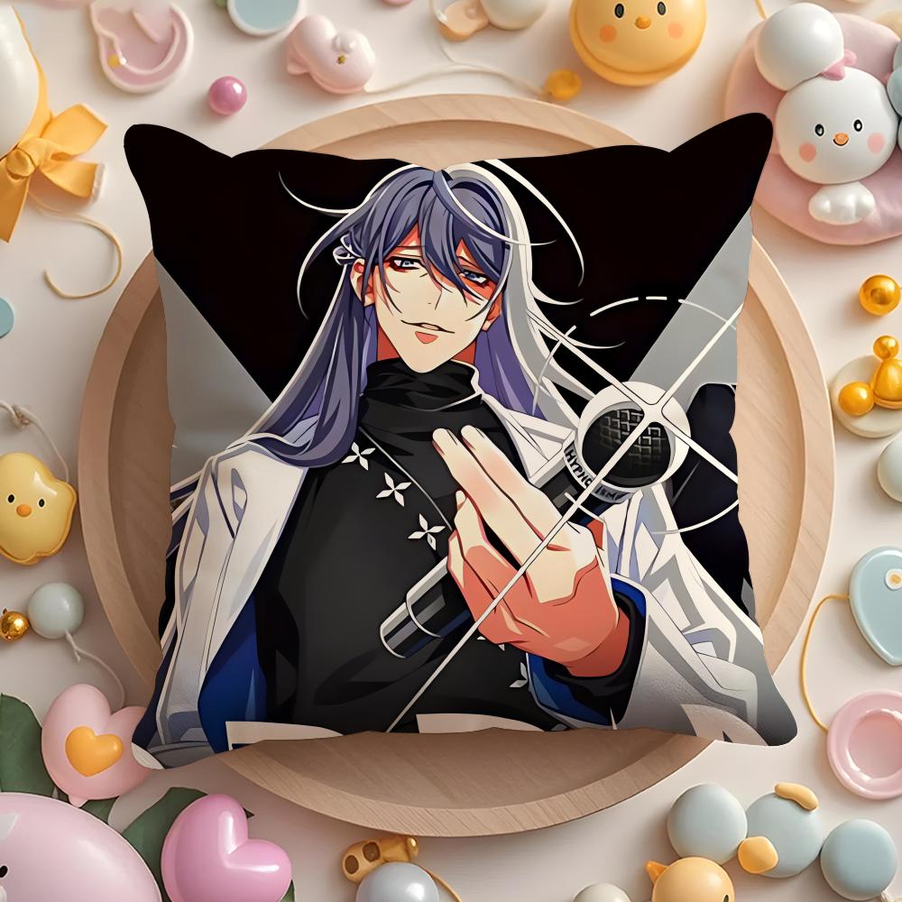 H-Hypnosis Mic cartoon Cushion Cover Home & Car Multi-Scene Pillow Cover - Reversible, Soft & Durable for Daily Use