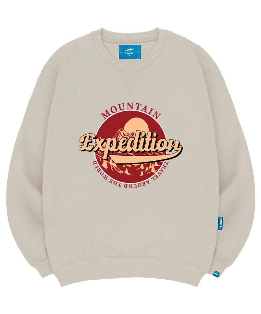 Ellamo Fleece-Lined M Expedition Sweatshirt Unisex Big Sizes S~4Xl (Type B)