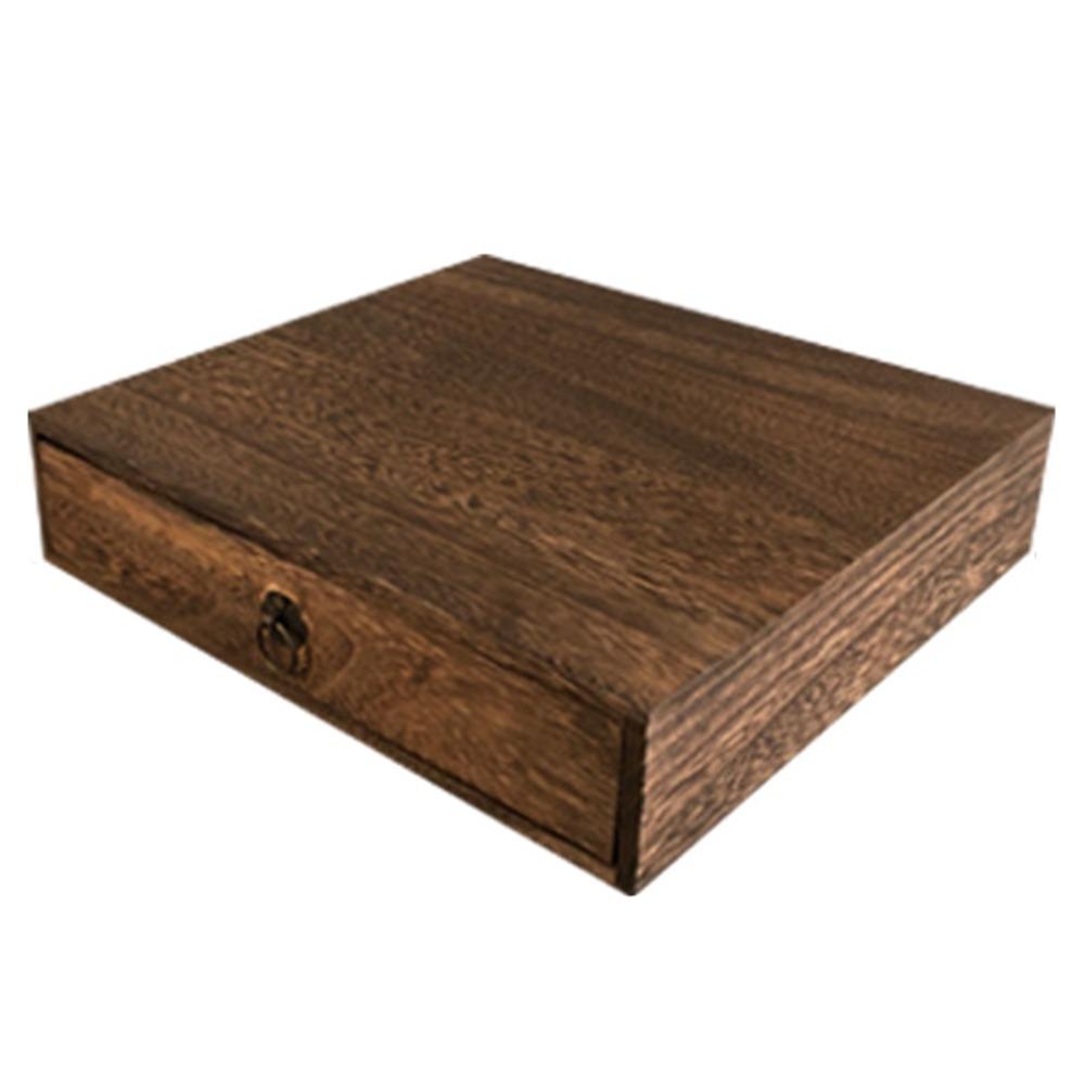 Drawer/Flip Type Tea Box Wood Treasure Chest Crafts Jewelry Case  Home Office