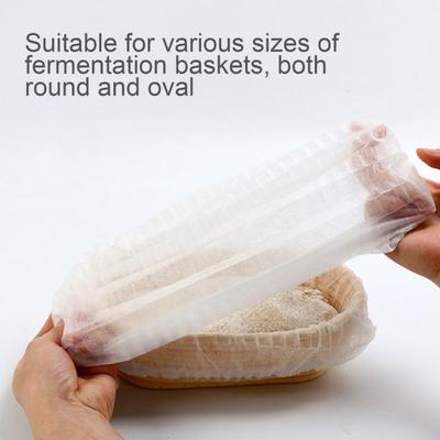Yousheng Banneton Cesta para Leudar Pan Cubierta de Tela Grado Alimenticio Antiadherente Forro de Masa para Bolas de Pan de Masa Madre Forros de Banneton Elásticos Reutilizables