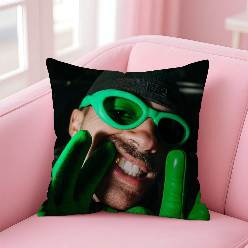 Singer F-FeidS Luna Cushion Cover Home & Car Multi-Scene Pillow Cover - Reversible, Soft & Durable for Daily Use