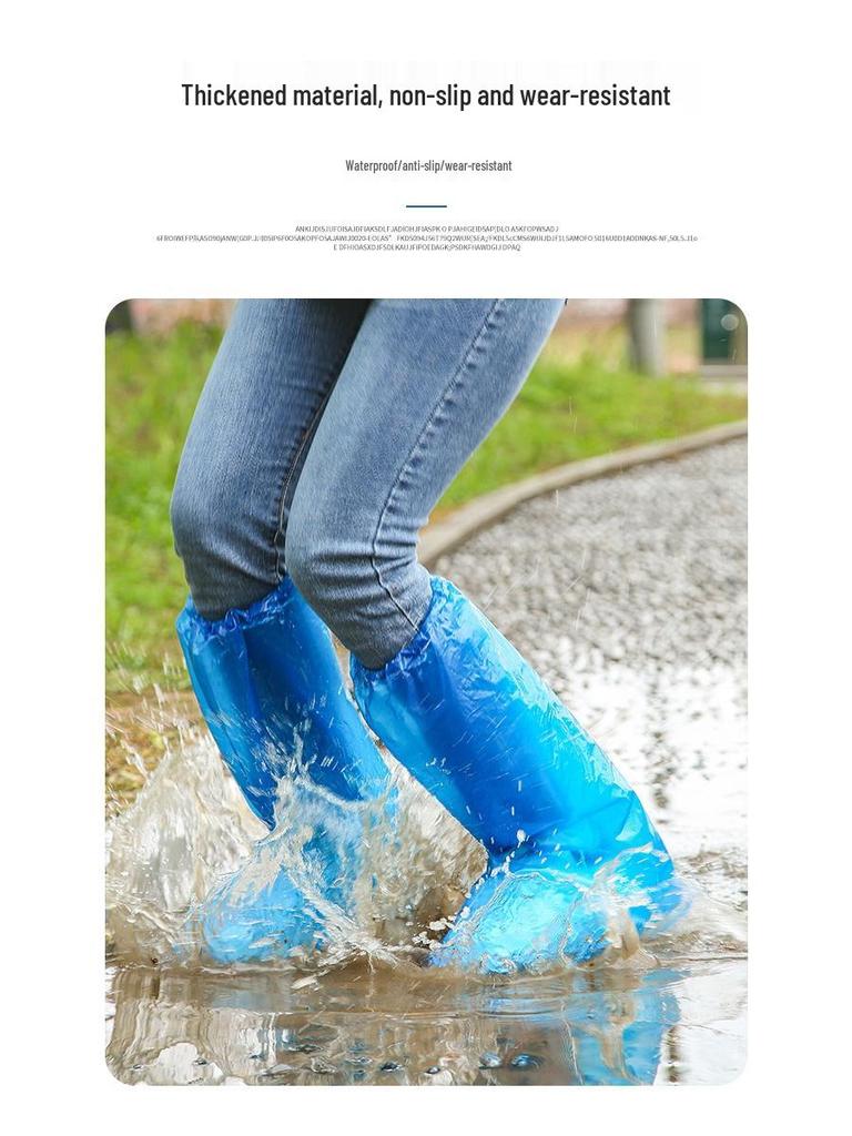 Copriscarpe Antipioggia Trasparenti Impermeabili Antiscivolo - Spessi, Resistenti all'Usura Protezione per Scarpe da Esterno