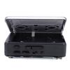Cassette Player AM FM Radio Retro Cassette Tape Player Recorder with Digital Clock Timer Built In Mic Speaker Battery Operated Or   Powered