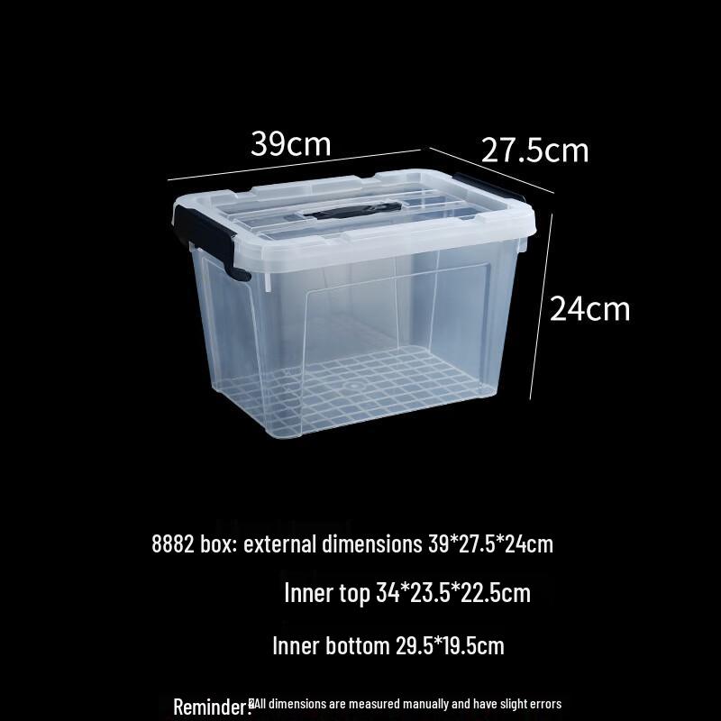 Transparent Thickened Household Plastic Storage Box
