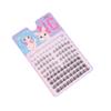124 Pcs Manga Lashes Thick Little Devil Individual Lash Clusters Natural Cos Eyelash Extension Korean Makeup Diy False Eyelashe