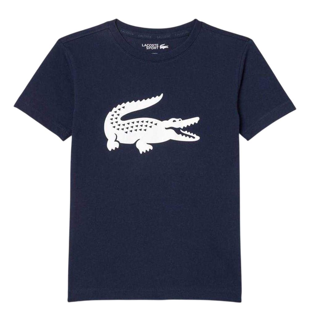 Lacoste Childrens/Kids Large Logo Premium Cotton T-Shirt