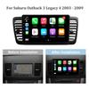 9 Inch 2 Din Android 13 Screen 4G+WiFi Carplay Car Radio Multimedia Navigation GPS For Subaru Outback 3 Legacy 4 Year 2003-2009