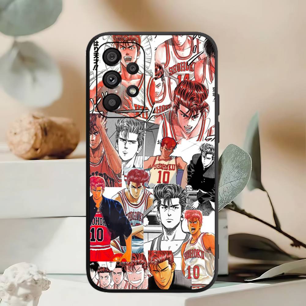 Japanese S-SLAM D-DUNK Phone Case For Samsung A 52 53 21 32 13 12 71 31 51 40 72 73 70 22 42 50 30 20 21 Shell